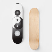 Yin Yang Symbol: Skateboard (Voorkant)