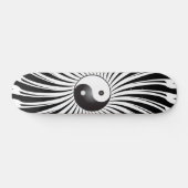 Yin Yang Symbol: Skateboard (Horizontaal)