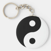Yin Yang Symbol Sleutelhanger (Voorkant)