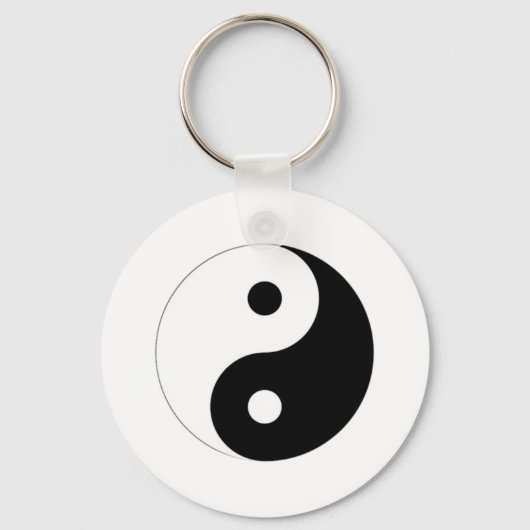Yin-Yang Symbol Sleutelhanger (Voorkant)