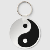 Yin Yang Symbol Sleutelhanger (Voorkant)