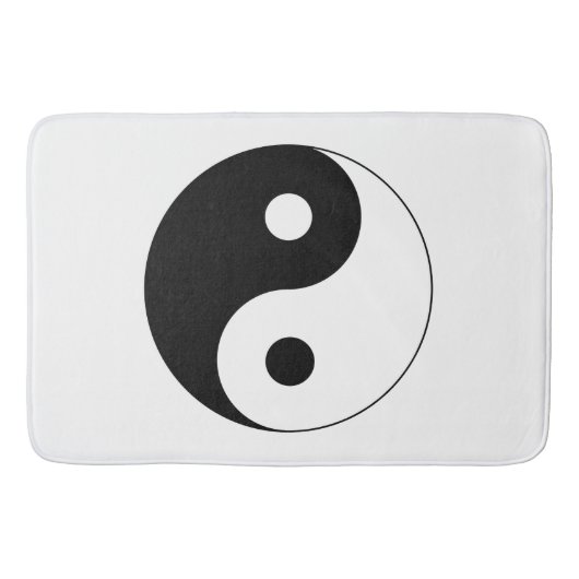 Yin Yang Symbol Spiritueel Badmat (Voorkant)