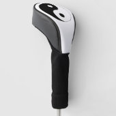 Yin Yang Symbol Spiritueel Golfheadcover (Schuin)