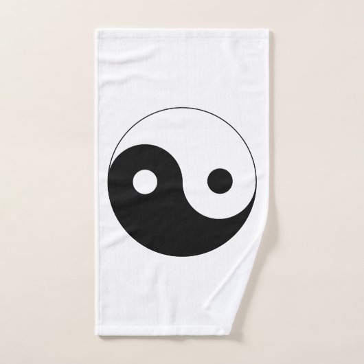 Yin Yang Symbol Spiritueel Handdoek (Handdoek)