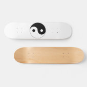 Yin Yang Symbol Spiritueel Persoonlijk Skateboard (Horizontaal)
