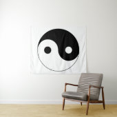 Yin Yang Symbol Spiritueel Wandkleed (In Situ (horizontaal))