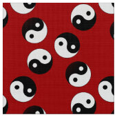 Yin Yang Symbol Stof (Close Up)