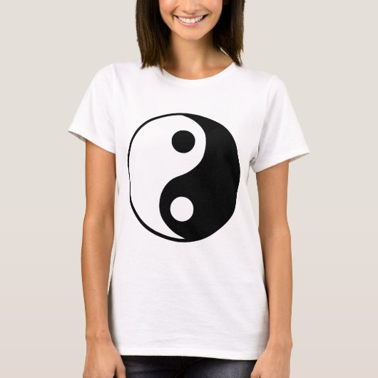 Yin Yang Symbol T-shirt (Voorkant)