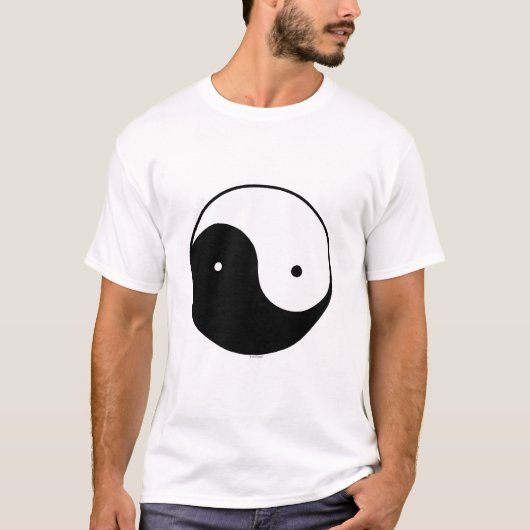 Yin Yang Symbol T-shirt (Voorkant)