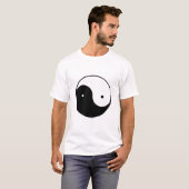 Yin Yang Symbol T-shirt (Voorkant volledig)