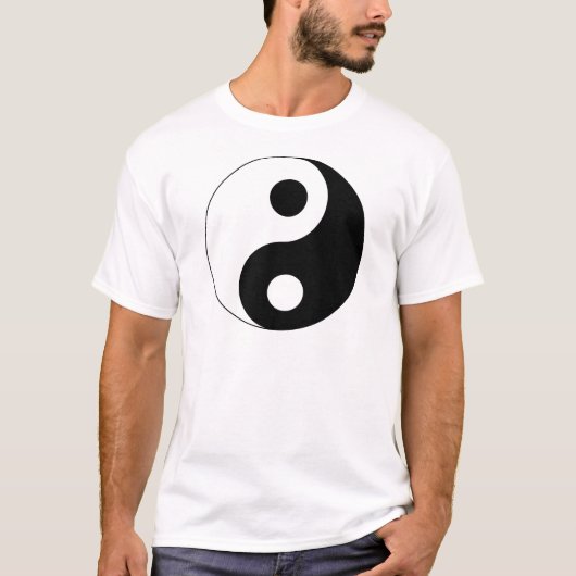 Yin Yang Symbol T-shirt (Voorkant)