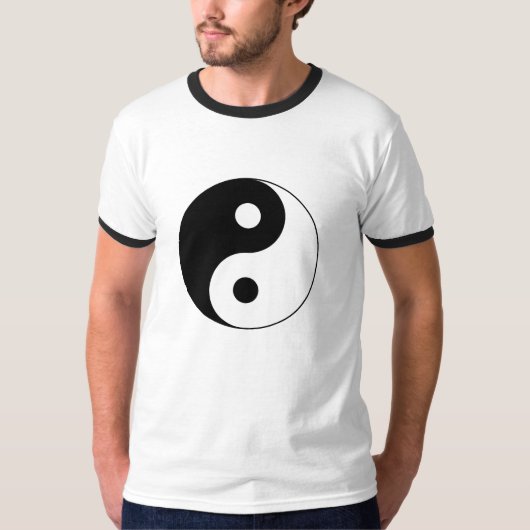 Yin Yang Symbol T-Shirt (Voorkant)