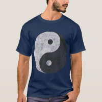 Yin Yang Symbol Tao Taijitu Yoga Peace Love Ver