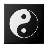 Yin Yang Symbol Tegeltje (Voorkant)
