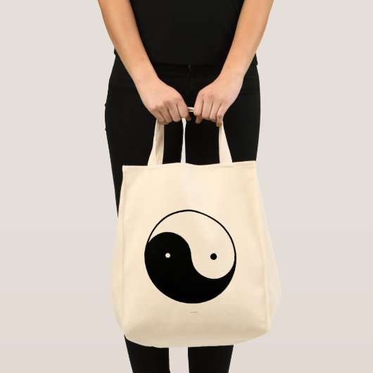 Yin Yang Symbol Tote Bag (Voorkant (product))