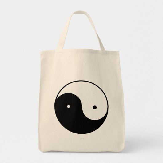 Yin Yang Symbol Tote Bag (Voorkant)
