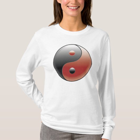 Yin Yang Symbol - Yin Yang Sign T-shirt (Voorkant)