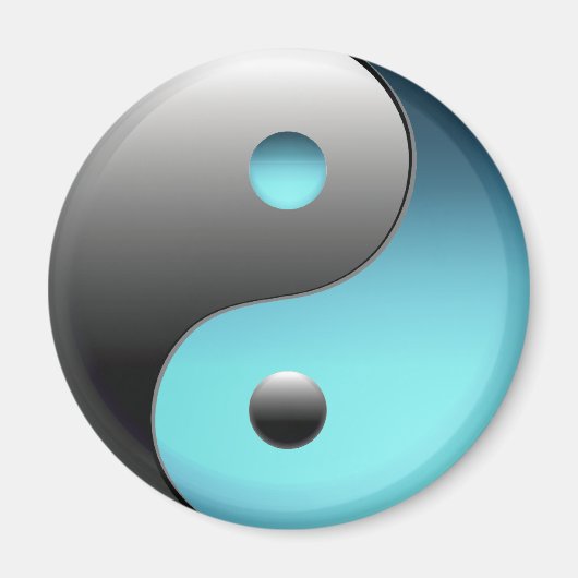 Yin Yang Symbol - Ying Yang Sign Magneet (Voorkant)