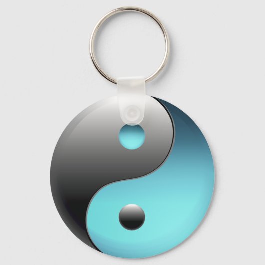Yin Yang Symbol - Ying Yang Sign Sleutelhanger (Voorkant)
