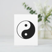 Yin Yang Symbool: Briefkaart (Staand voorkant)