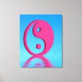 Yin Yang-symbool Canvas Afdruk (Voorkant)