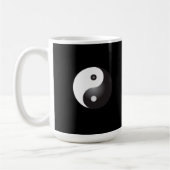 Yin Yang Symbool: Koffie Mok (Links)