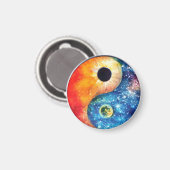 yin-yang-symbool magneet (Voorkant / Achterkant)