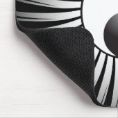Yin Yang Symbool: Mousepad Muismat (Hoek)