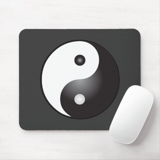 Yin Yang Symbool: Muismat (Met muis)