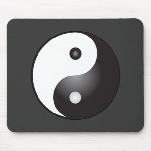 Yin Yang Symbool: Muismat