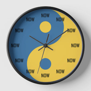 Yin & Yang Symbool Nu Klok Mindful Python Coder