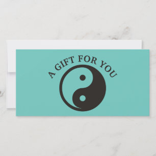 Yin Yang Symbool - ontwerp van vast tattoo