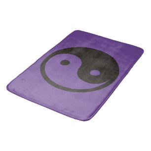 Yin Yang Symbool - ontwerp van vast tattoo Badmat