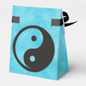 Yin Yang Symbool - ontwerp van vast tattoo Bedankdoosjes (Achterkant)