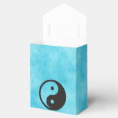 Yin Yang Symbool - ontwerp van vast tattoo Bedankdoosjes (Geopend)