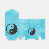Yin Yang Symbool - ontwerp van vast tattoo Bedankdoosjes (Uitgevouwen)