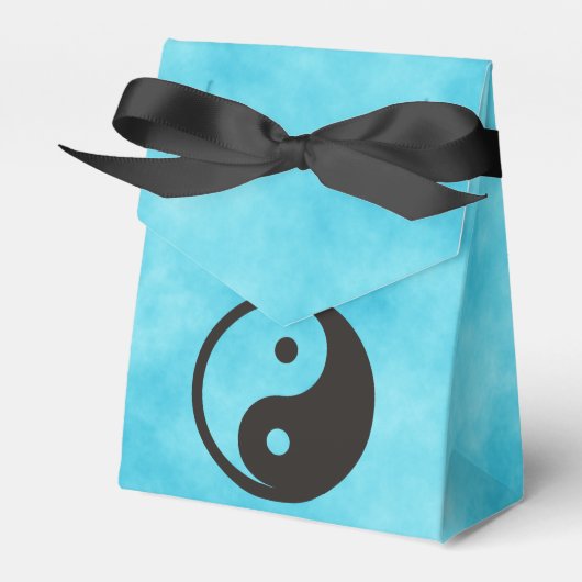 Yin Yang Symbool - ontwerp van vast tattoo Bedankdoosjes (Voorkant Zijde)