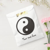 Yin Yang Symbool - ontwerp van vast tattoo Bedankzakje (Gezegeld)