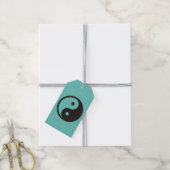 Yin Yang Symbool - ontwerp van vast tattoo Cadeaulabel (Met Touw)