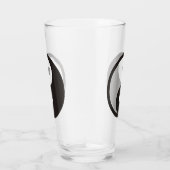 Yin Yang Symbool - ontwerp van vast tattoo Glas (Rechts)