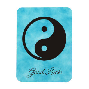 Yin Yang Symbool - ontwerp van vast tattoo Magneet