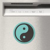 Yin Yang Symbool - ontwerp van vast tattoo Magneet (Insitu (Vaatwasser))
