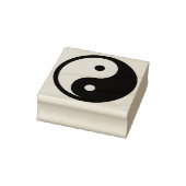 Yin Yang Symbool - ontwerp van vast tattoo Rubberstempel (Stempel)