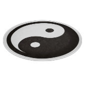 Yin Yang Symbool - ontwerp van vast tattoo Snijplank (Hoek)