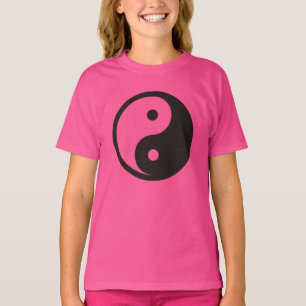 Yin Yang Symbool - ontwerp van vast tattoo T-shirt