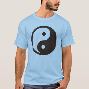 Yin Yang Symbool - ontwerp van vast tattoo T-shirt