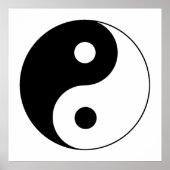 Yin/Yang Symbool Poster (Voorkant)