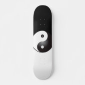 Yin Yang Symbool: Skateboard (Voorkant)