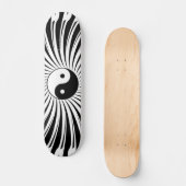 Yin Yang-symbool: Skateboard (Voorkant)