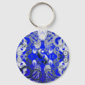 Yin yang-symbool sleutelhanger (Voorkant)